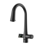 ALPOK Mont Blanc zuhanyfejes 3 utas csaptelep BLACK/FEKETE