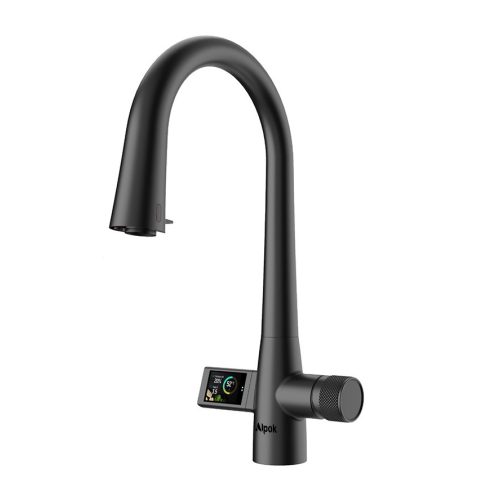 ALPOK Mont Blanc zuhanyfejes 3 utas csaptelep BLACK/FEKETE