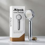 Alpok kézi zuhanyfej - Króm